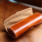 Handcrafted Leather Glasses Case