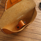 Magnetic Handcrafted Leather Glasses Case