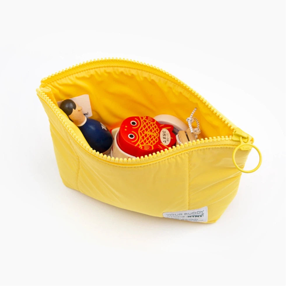 Minimalist Padded Everyday Storage Pouch