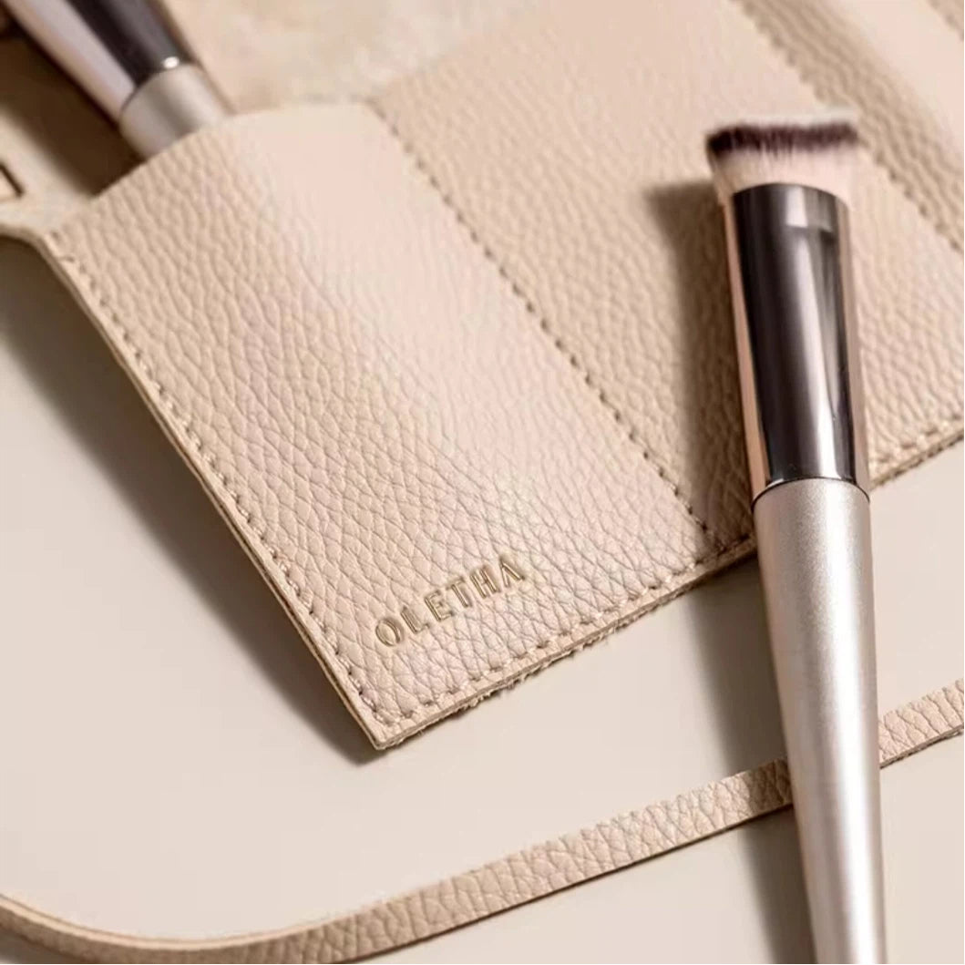 Roll-Up Travel Makeup Brush Organiser