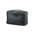 Leather Handheld Makeup Bag