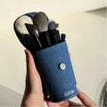 Denim Adjustable Makeup Brush Holder