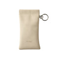 Pebbled Snap-Frame Glasses Pouch
